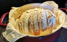 没想到无油无糖可以这么好吃——26小时的铸铁锅欧包（一起减肥吧）