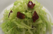 凉拌包菜丝（凉拌圆白菜丝）节能减排减肥餐