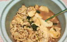 蒸锅版 玉子豆腐蛤蜊炖蛋（2人份）不好吃你来打我！高蛋白质减肥还好吃的一顿饭