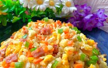 椰菜花炒飯（減肥炒飯）