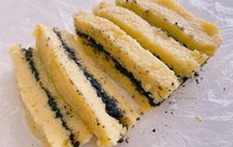 小米凉糕 黑芝麻黄米凉糕 红薯