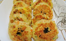 豆腐蔬菜饼（低脂低卡健康减肥餐）