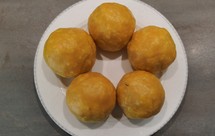 奶香菜团子（玉米黄豆面），排毒养颜减脂必备