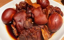 美容黄菊花蘑菇味噌汤