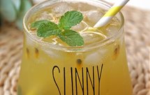 夏日冰饮~养颜美容的百香果金桔水果茶，口感超赞！