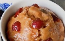 蓬松香甜美容养颜的红糖红枣发糕，你值得拥有～