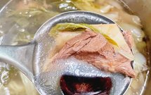 清热润肺的白菜猪骨汤