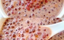 红豆银耳西米露✅自带晒红好气色