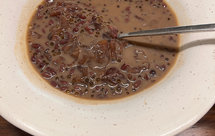 红糖红豆银耳西米露