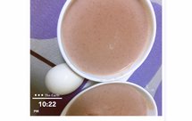 补血红豆花生米糊