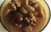 核桃栗子莲藕汤-补肾固肾，补血益气