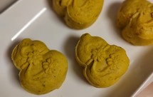 补血益气红糖黑芝麻南瓜糕