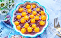 补血养颜的红豆南瓜糯米丸子