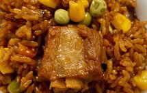 超简单的真香排骨焖饭！馋哭隔壁家小孩儿