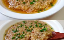 蒸香菇马蹄肉饼 丨小朋友的最爱系列