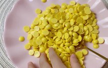 入口即化、简单易做的6个月以上宝宝都可以吃的健康小零食-蛋黄溶豆