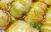 方便好吃的娃娃菜包肉