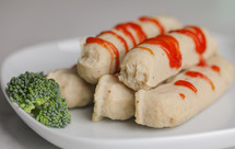 鲜嫩洋葱黑胡椒猪肉肠（儿童香肠）