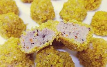 小米别再只会煮粥了 这样做给宝宝抢着吃蒸小米香菇胡萝卜肉丸子小米蒸肉丸 蔬菜肉丸 （一岁以上婴幼儿辅食）营养丰富不上火