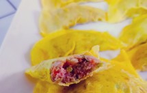 鸡蛋当做饺子皮！柔软营养易消化～宝宝蛋皮饺子蛋饺（适合一岁以上婴幼儿辅食）蒸蛋饺