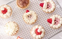 圣诞老人杯子蛋糕