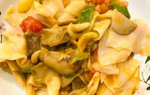 纯素美食｜炒面片(饺子皮版)