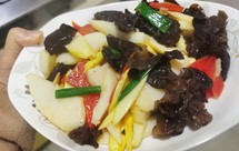 素菜之王木耳炒山药