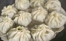 不揉面的素菜小包子