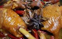 超香的姜葱炒梭子蟹