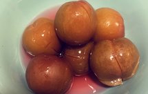 清新小甜食，糖渍李子