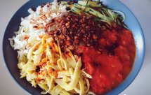 夏日清新小仙女姐姐牌凉面