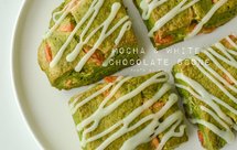 吃不腻的抹茶白巧司康｜夏天里的小清新甜品