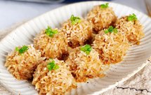 糯米珍珠丸子，年夜饭必备菜，快手蒸菜