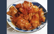 【创意菜】红烧椰香鸡块