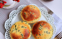 香葱肉松墨西哥酱面包