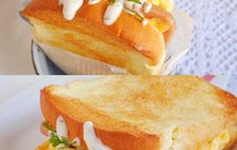 喜茶同款❗️❗️厚蛋烧吐司三明治❗️好吃到没朋友