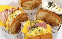 网红EGG DROP芝士厚蛋烧三明治 