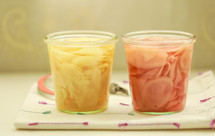 双色甜醋寿司姜（日式紫苏姜）