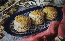 ☕️史上最简单下午茶｜红茶司康 操作简单 30分钟搞定