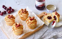 纽约樱桃焦糖杯子蛋糕下午茶