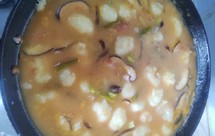 连汤带饭的米饭丸子