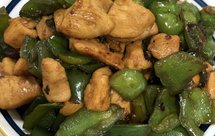 青椒鸡胸肉，家常菜，家宴，朋友聚餐，简食，便当菜