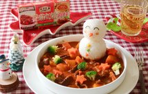 圣诞雪人红烩饭