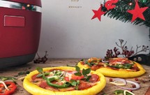 ㊙️免烤箱‼️圣诞披萨轻松做‼️花样早餐天天有