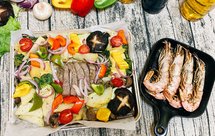 深夜食堂-烤杂蔬（减脂也能吃的烧烤哦）