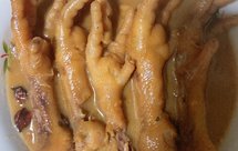 红烧鸡爪儿童老人易食