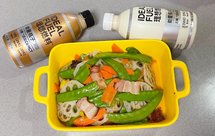 【孕妇食谱】腊肉藕片炒荷兰豆，爽口脆爽又美味～