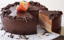 免烤箱#巧克力控必做#浓郁巧克力奶酪慕斯蛋糕