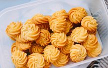 秒杀甜品店的黄油曲奇，做了你会爱上它～