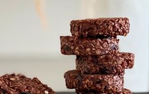 巧克力燕麦饼干•Less is More• 无砂糖无黄油免烤箱